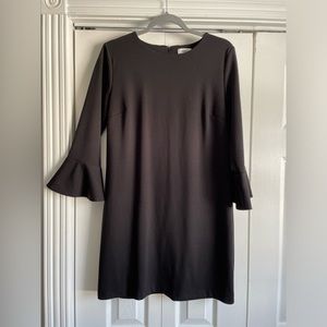 Old Navy size medium black dress with ruffle sleeves